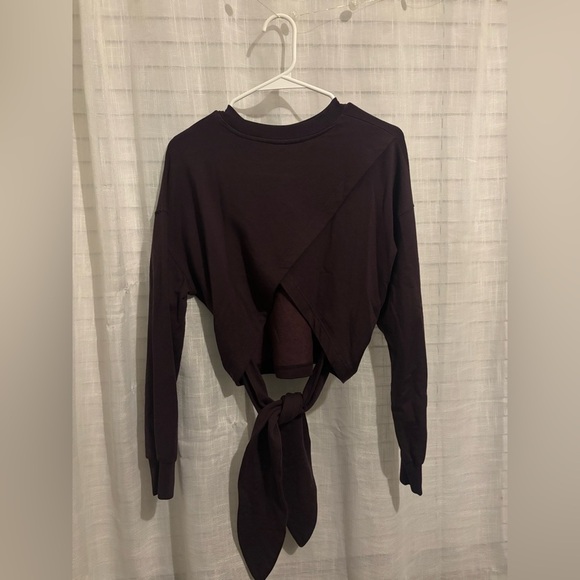 Athleta Tie-Back Sweatshirt - Picture 3 of 5
